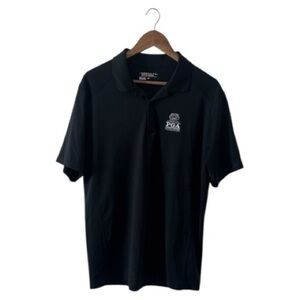 Nike Dri-Fit Golf Polo Black Whistling Straights PGA Golf Tournament Men Large